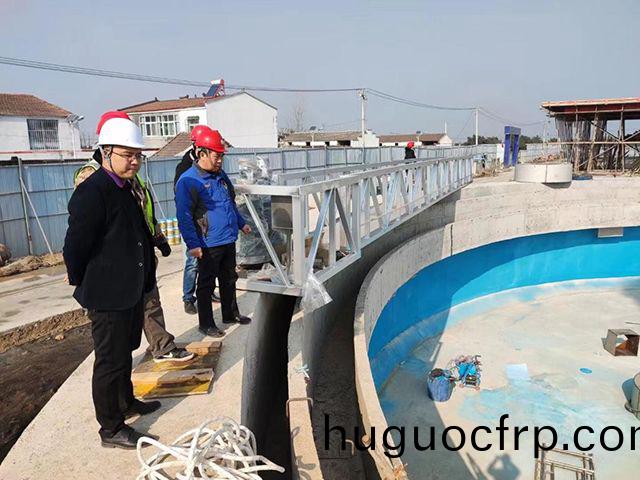 河南万川环保设备公司领导到永城、济南两个项目视察工作